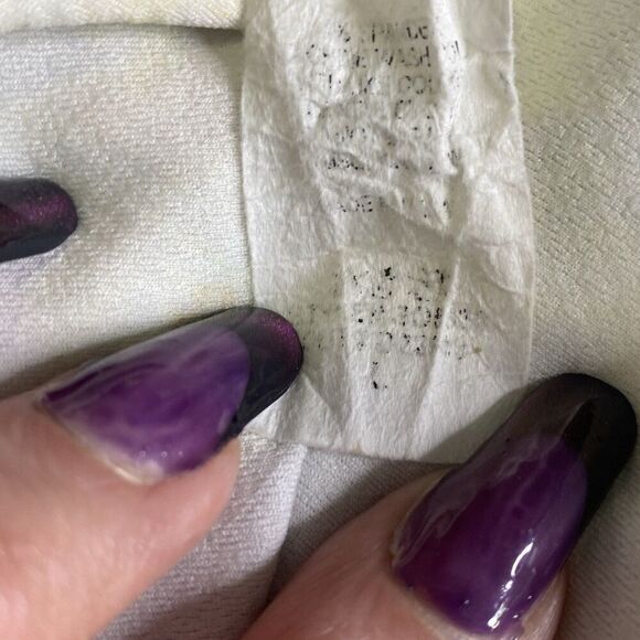 Fashion House Body-con Fitted Knee Length V Neck Jersey Knit Floral Dress Size L - Picture 8 of 8